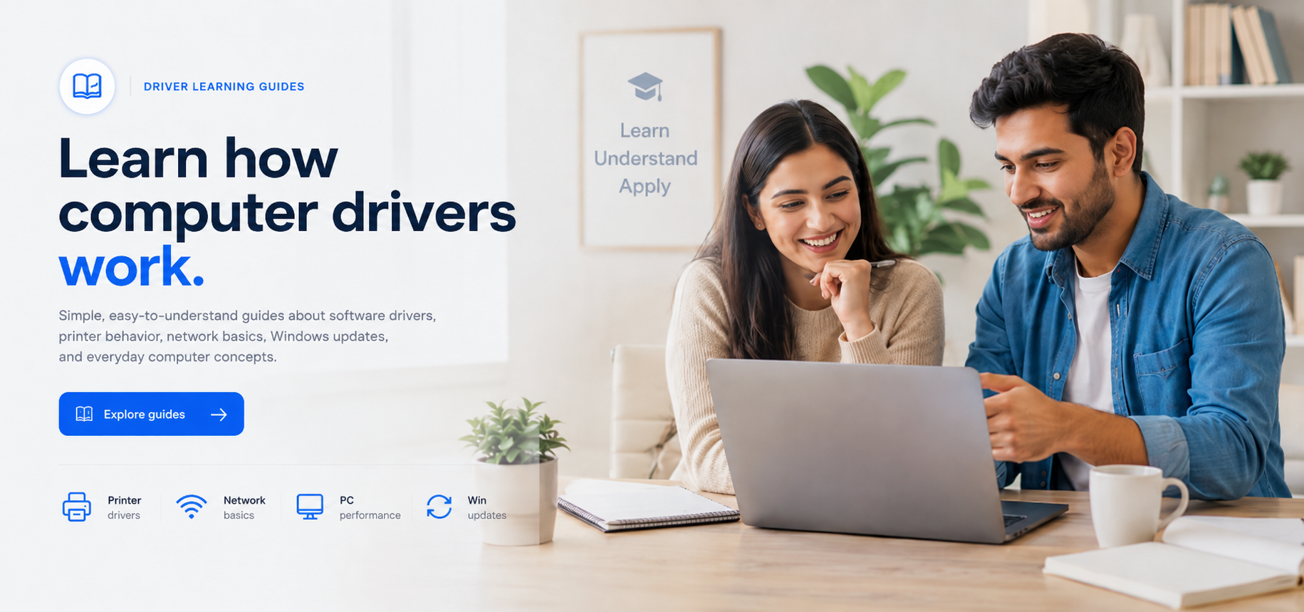 Driver learning guides